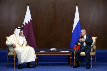 بوتين - امير قطر