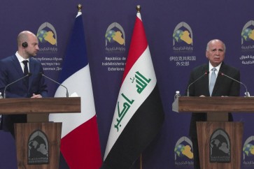 وزير الخارجية الفرنسي - وزير الخارجية العراقي