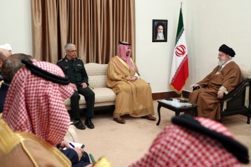 الامام الخامنئي - وزير الدفاع السعودي