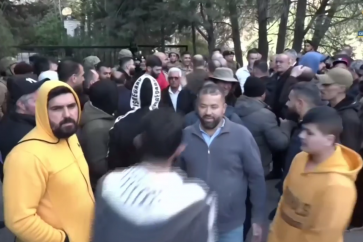 اعتصام في البقاع الغربي