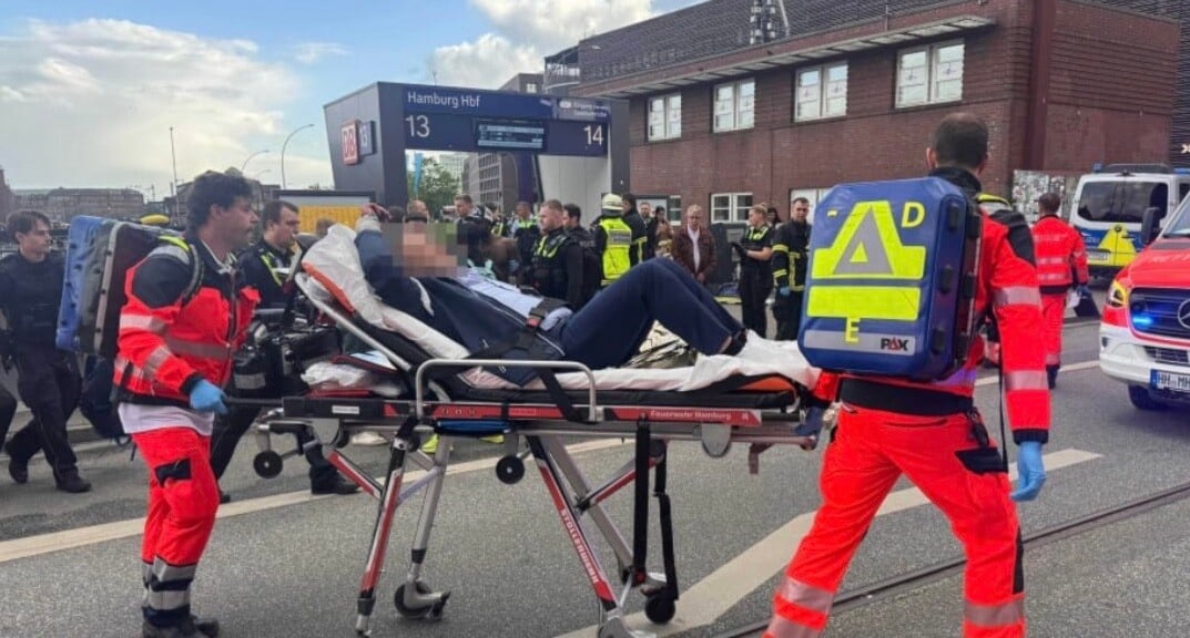 ألمانيا: إصابة 12 شخصاً في هجوم بسكين في محطة هامبورغ