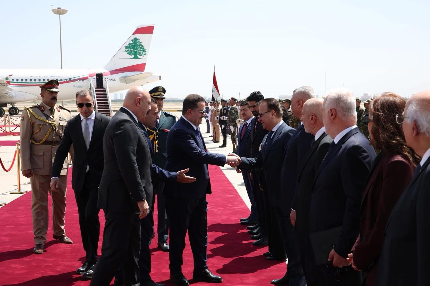 بالصور..زيارة الرئيس جوزاف عون إلى العراق